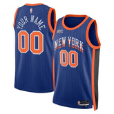 Camiseta NBA - New York Knicks - 23/24 - Azul - Edición Ciudad