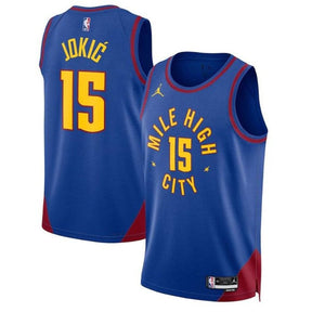 Camiseta NBA Nikola Jokic - Denver Nuggets - 2023 Edición de Impacto - Azul