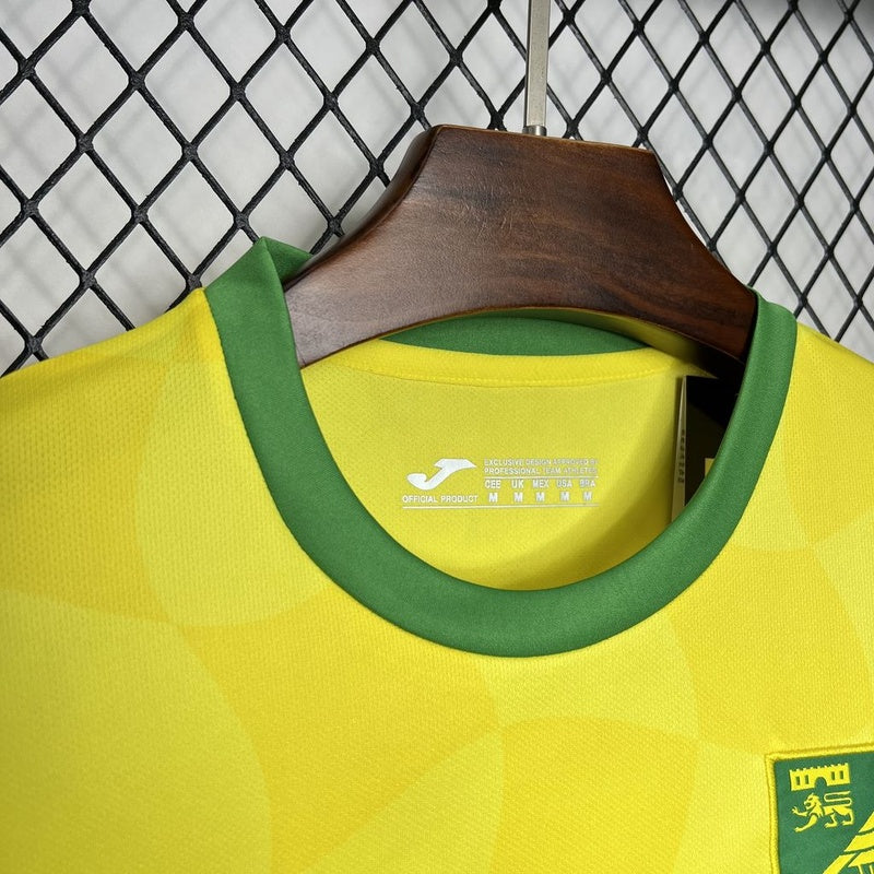Camiseta Norwich 24/25 I Casa - Versión Aficionado