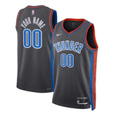 Camiseta NBA - Oklahoma City Thunder - 2023 - Edición Ciudad - Negro