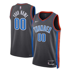 Camiseta NBA - Oklahoma City Thunder - 2023 - Edición Ciudad - Negro