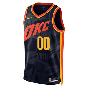 Camiseta NBA - Oklahoma City Thunder - 23/24 - Azul Marino - Edición Ciudad