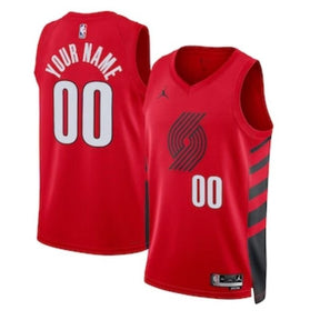 Camiseta NBA - Portland Trail Blazers - 2023 - Edición de Impacto - Rojo