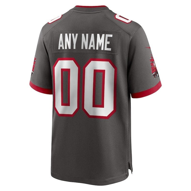 Camiseta NFL Tampa Bay Buccaneers - Pewter - Versión de Juego - Alternativa