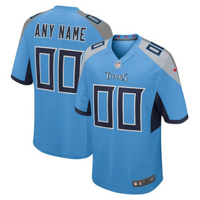 Camiseta NFL Tennessee Titans - Versión Alternativa de Juego - Azul Claro