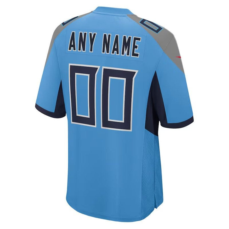 Camiseta NFL Tennessee Titans - Versión Alternativa de Juego - Azul Claro