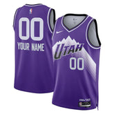Camiseta NBA - Utah Jazz - 23/24 - Morado - Edición Ciudad