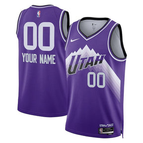 Camiseta NBA - Utah Jazz - 23/24 - Morado - Edición Ciudad