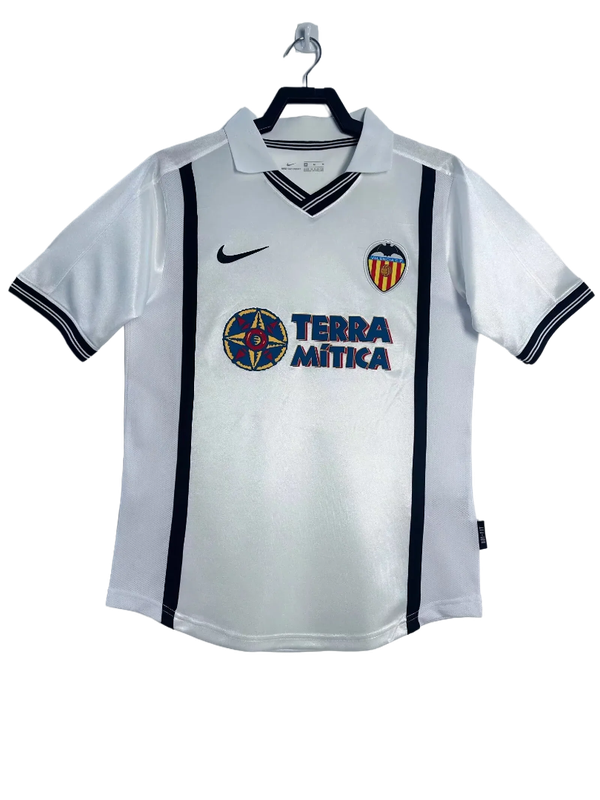 Camiseta Valencia 00/01 I Casa - Versión Retro