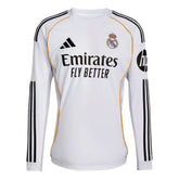 Camiseta Real Madrid 25/26 I Casa - Manga Larga