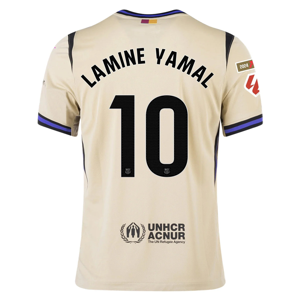Camiseta Lamine Yamal - Barcelona 25/26 II Visitante - Versión Aficionado
