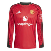 Camiseta Manchester United 25/26 I Casa - Manga Larga