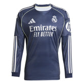 Camiseta Real Madrid 25/26 II Visitante - Manga Larga